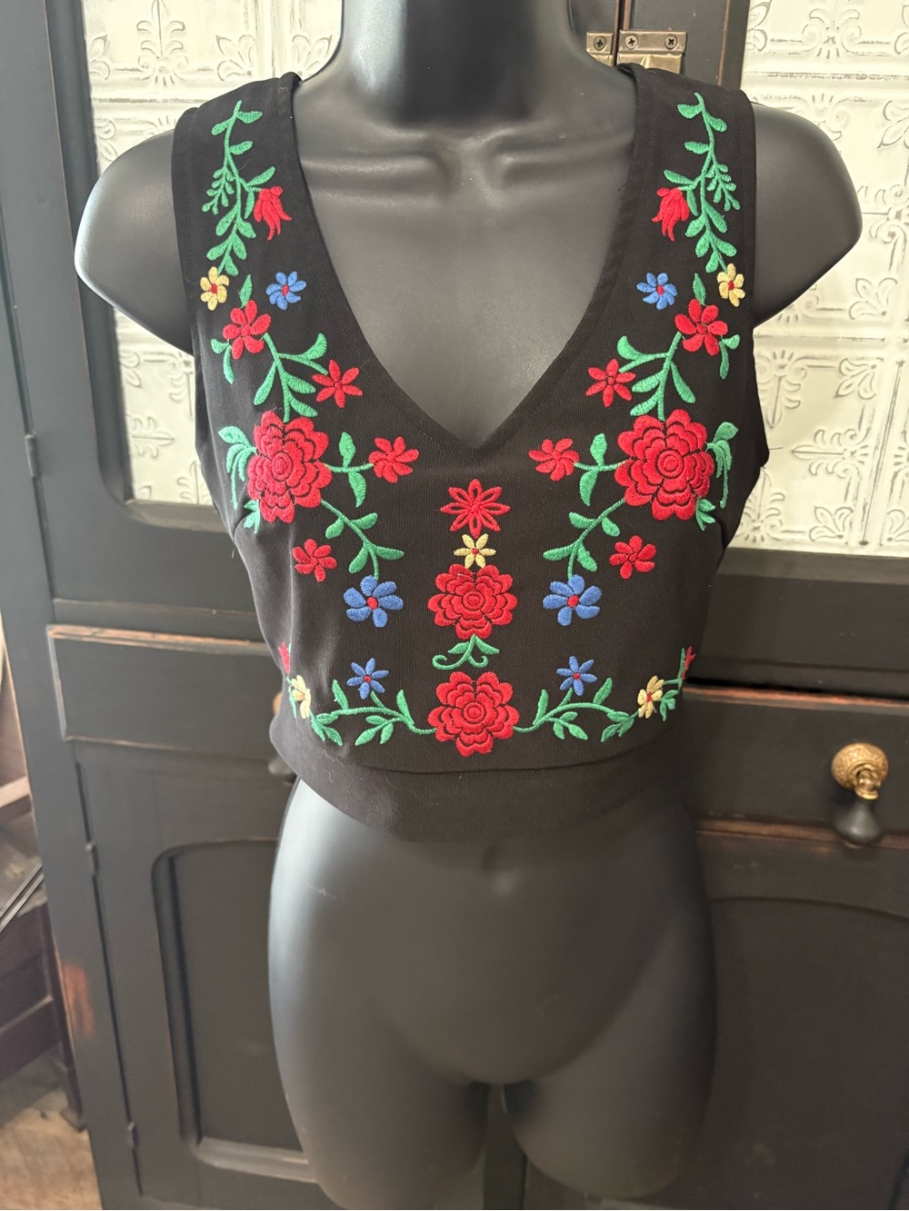 Retro Crop Top